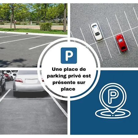 Studio Le Cocoon Spacieux Confortable Parking Prive Wifi Apartment *